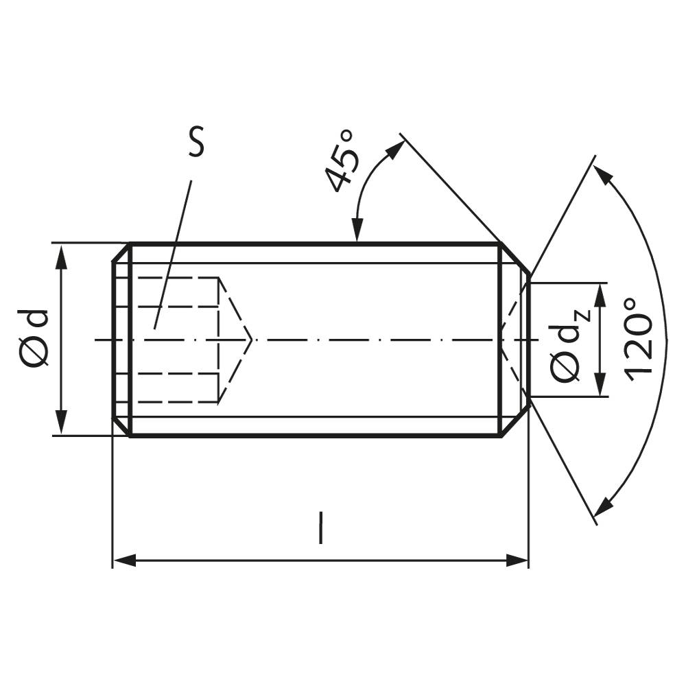 61950820 ISO 4029 DIN 916 M8 x 20mm-1