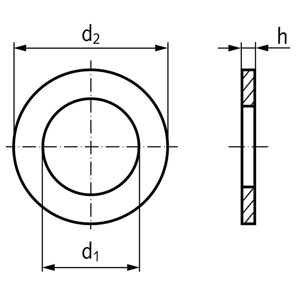 624320284 Passscheibe DIN 988 20 x 28 x 0,3-1