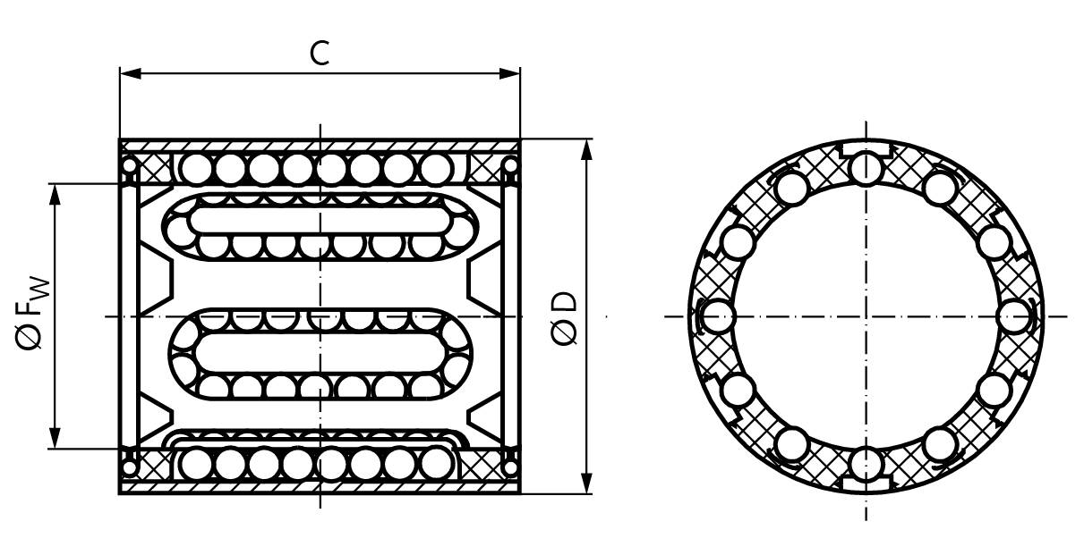 64600303 Kugellager KB-1 für Wellen-Ø 3mm-1
