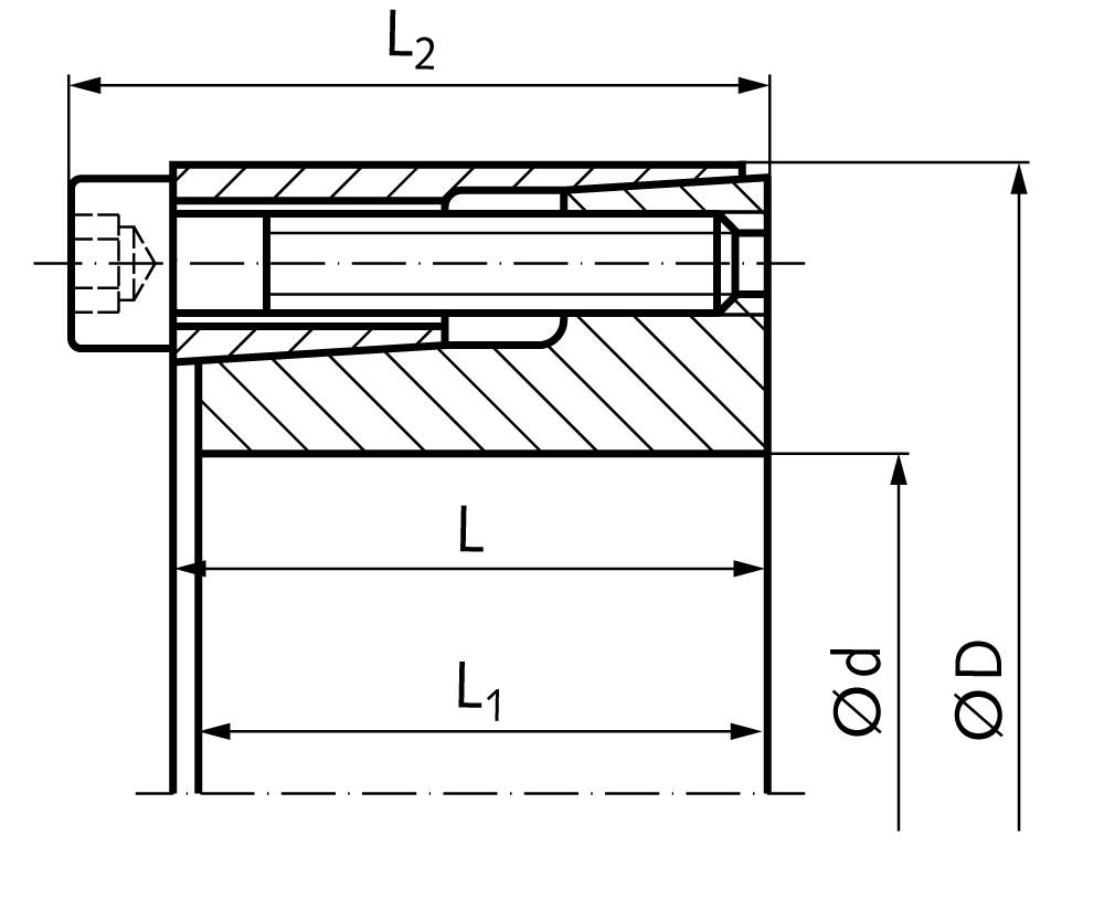 61575000 Spannsatz BAR QPQ Bohrung 50mm-1