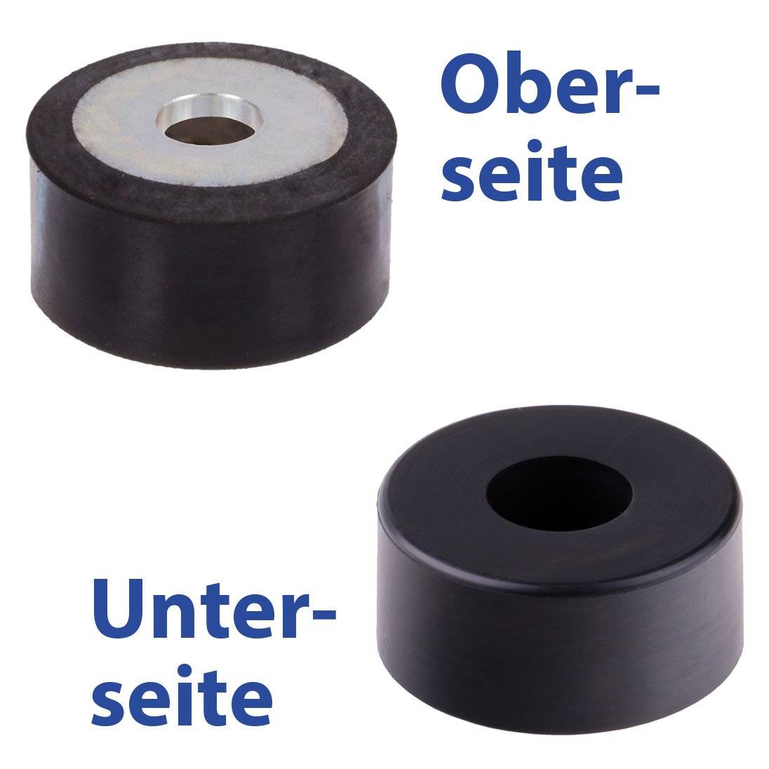 68921400 Gummipuffer MGH RF 40x20x8,4-0
