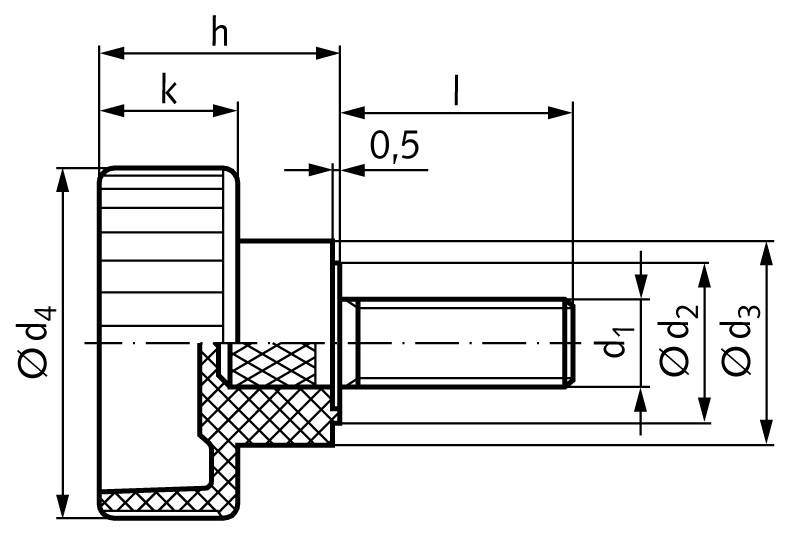 65377800 Rändelhohlschraube M5 x 15mm-1