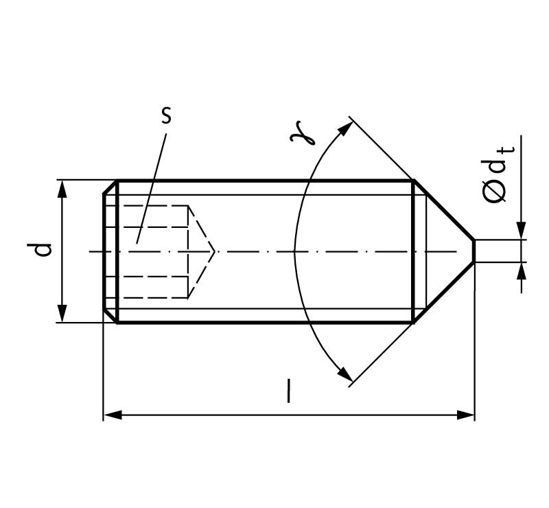 61910808 ISO 4027 DIN 914 M8 x 8mm-1