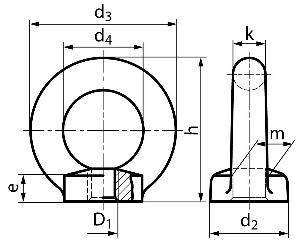 65458708 Ringmutter DIN 582 M8 Stahl C15E zink-1