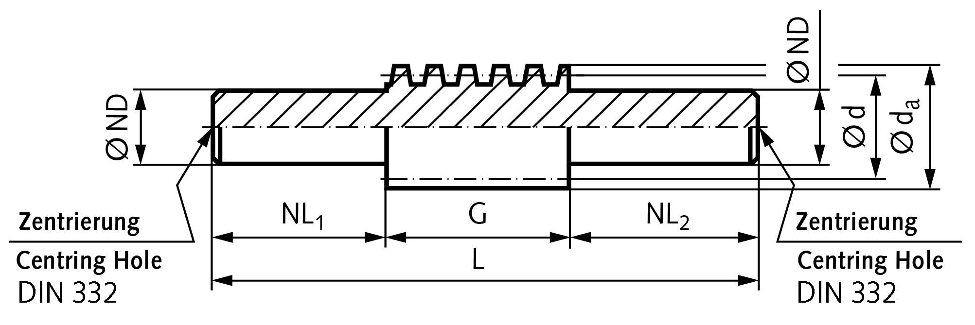 30000100 Schneckenwelle Mod. 0,5 1gängig-1