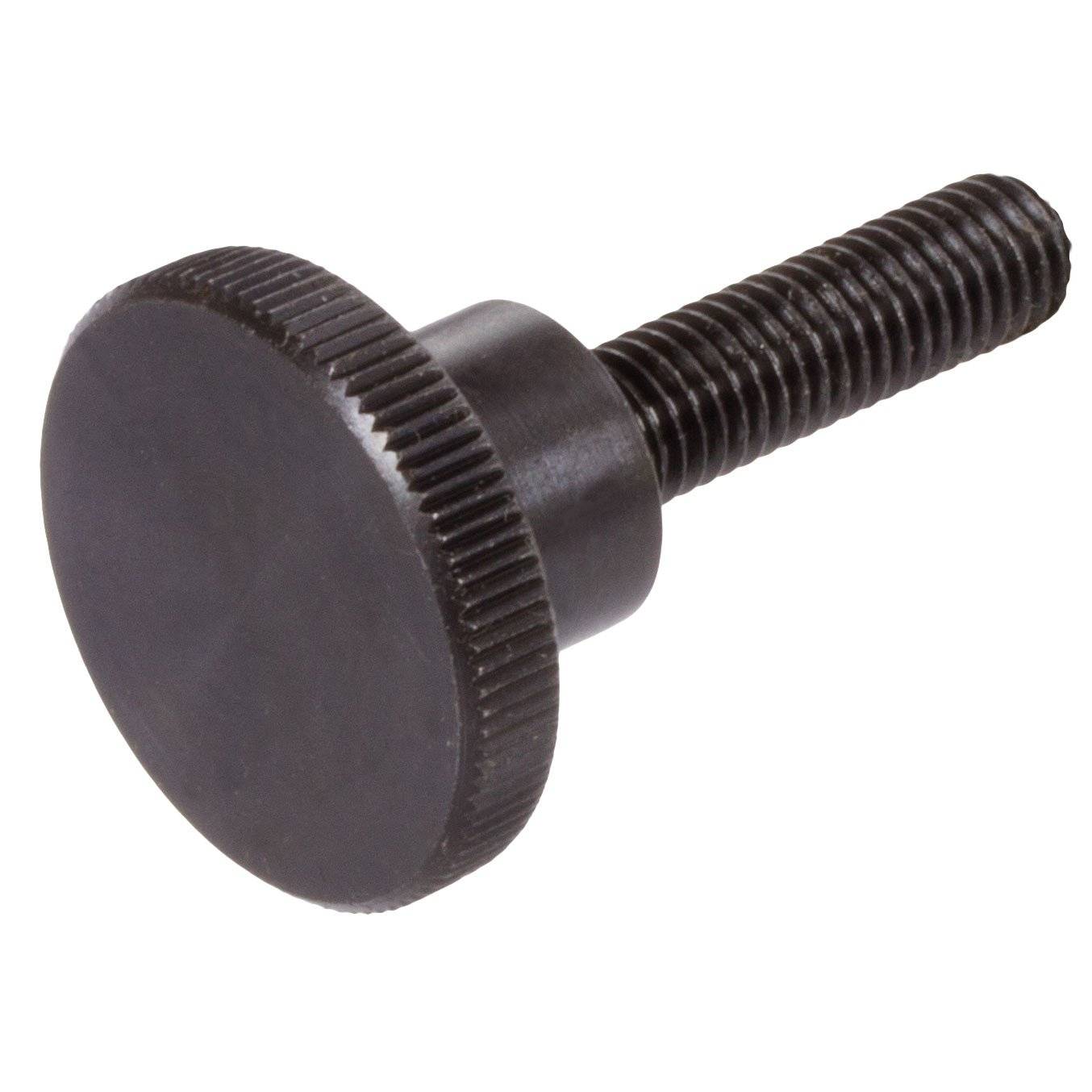 65421800 Hohe Rändelschraube M6 x 10 brüniert-0