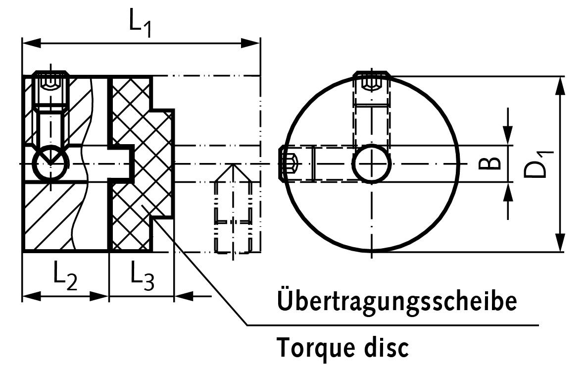 60130505 Kupplung HZD Bohrung 6mm-1