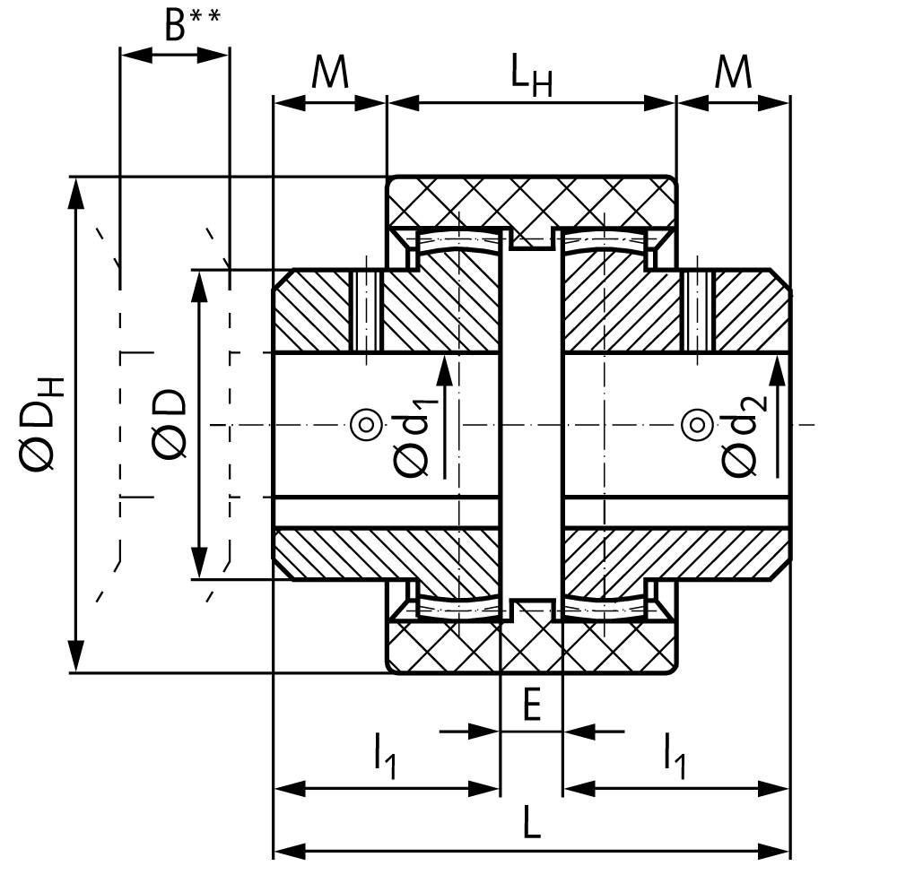 60761900 Taschenteil PA6.6 BOS II-1