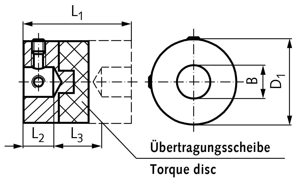 60130200 Kupplung HZ Bohrung 6mm-1