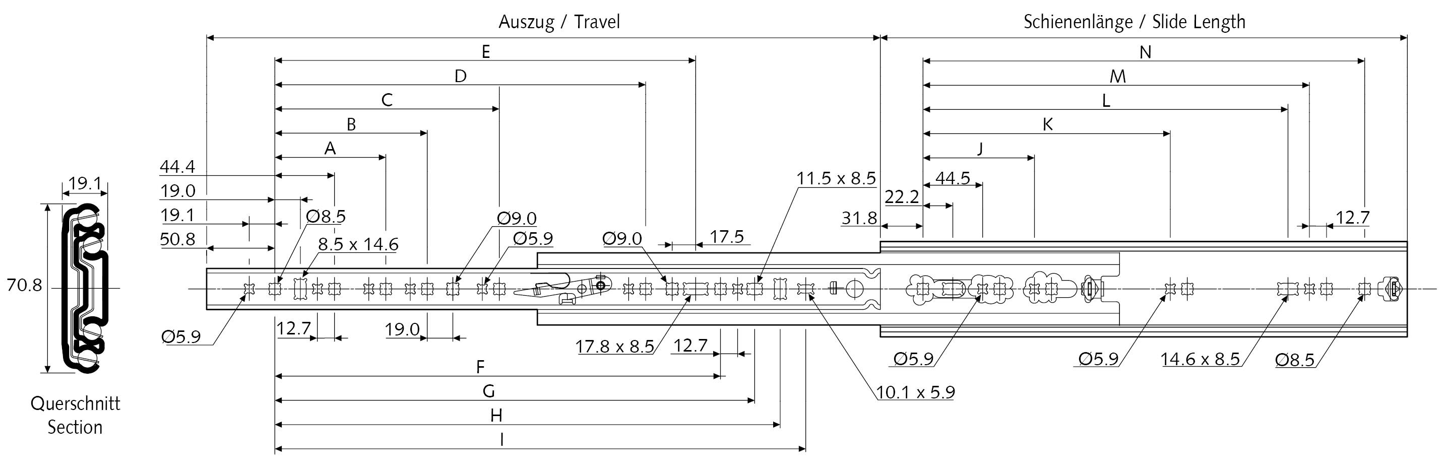64903934 Auszugsschienensatz DZ 7957 L=864mm-1