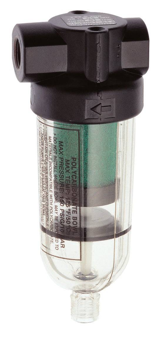 Miniatur Puraire®-Hochleistungsdruckluftfilter Norgren: F39-200-M0TG-0