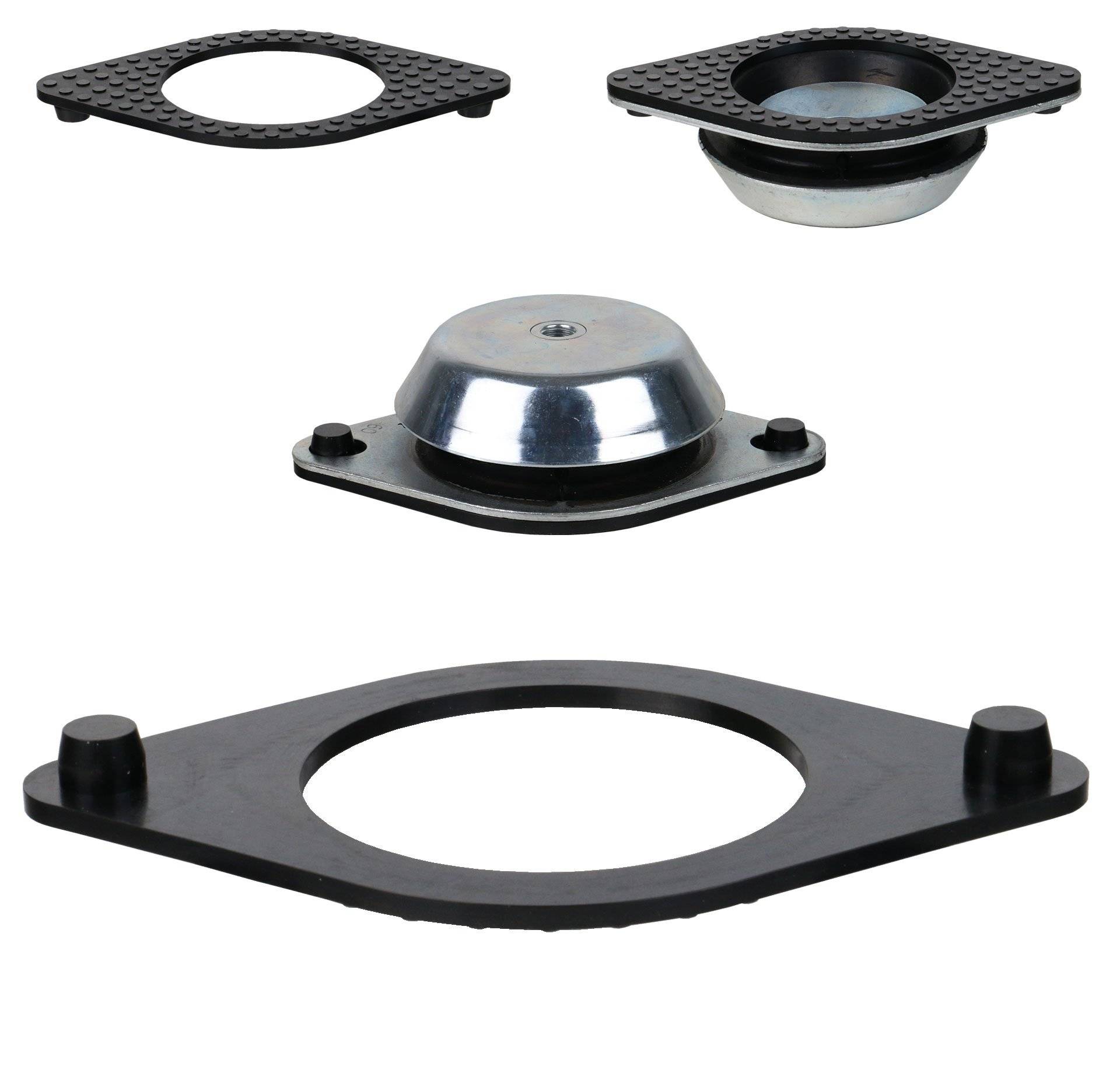 68595599 Gummiunterlage Maschinenfuß L=138mm-0