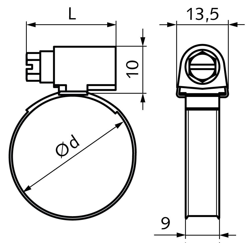 63814012 Schelle DIN 3017-1 W4 8-12mm-1