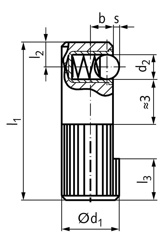 65495200 Fed.Seitendruckstück ForME; 12 x 35-1