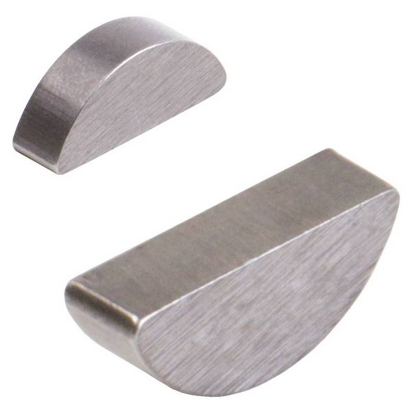 61837507 Scheibenfeder 1.4571 DIN 6888   5x7,5