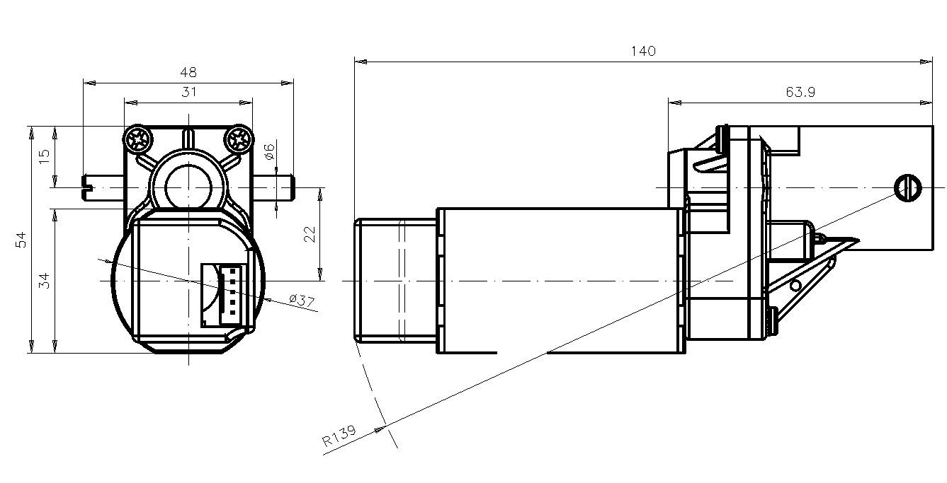 47520110 Linearantrieb SFL mit Hall-IC-1
