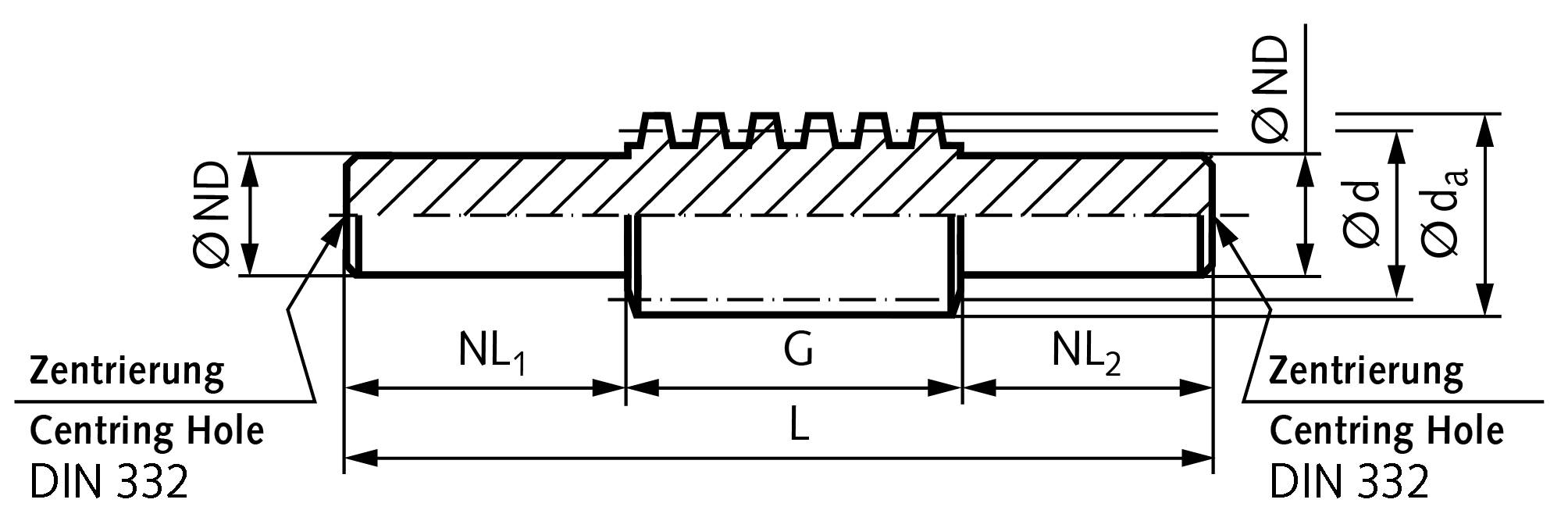 31000100 Schneckenwelle Mod 3,0 1gängig-1