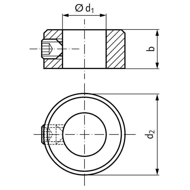 623003006 Stellring DIN 705 A Bohrung 3mm-1