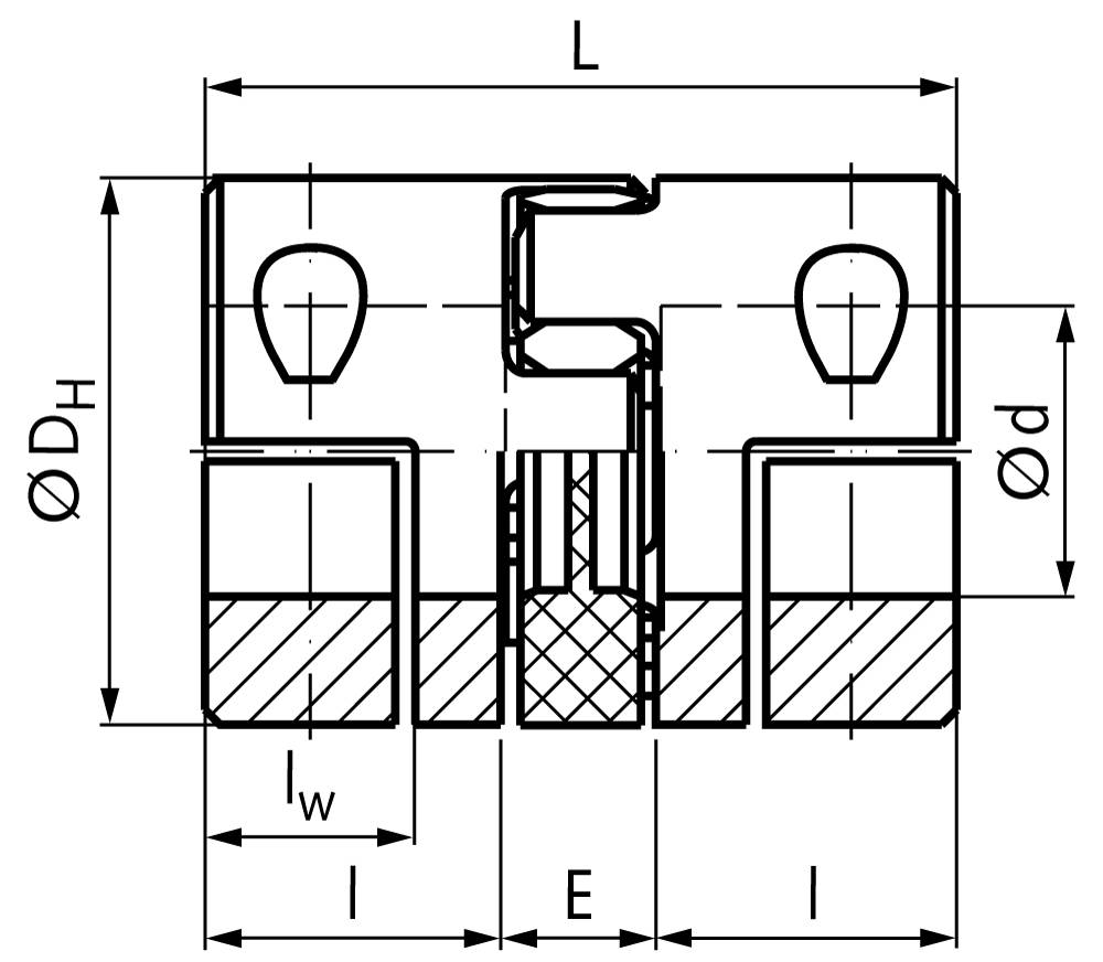 60554840 Kupplung RNH Größe 48 B= 40mm-1