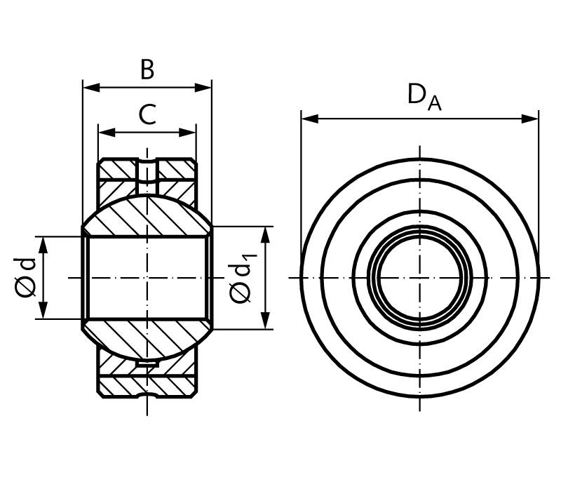 63399014 Gelenklager S RF Bohrung 14mm-1