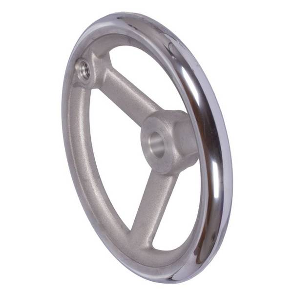 67011001 Sp.-Handrad 950;ALU ø100;Form CA;3 Sp.
