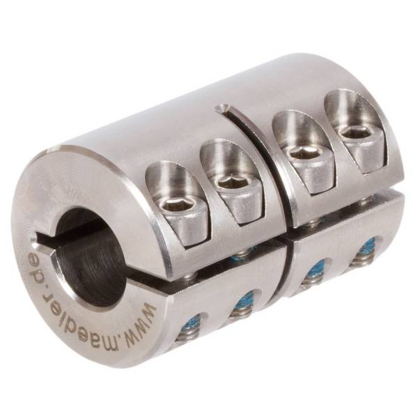 60099606 Kupplung MAS; 1.4305 geschlitzt B=6mm