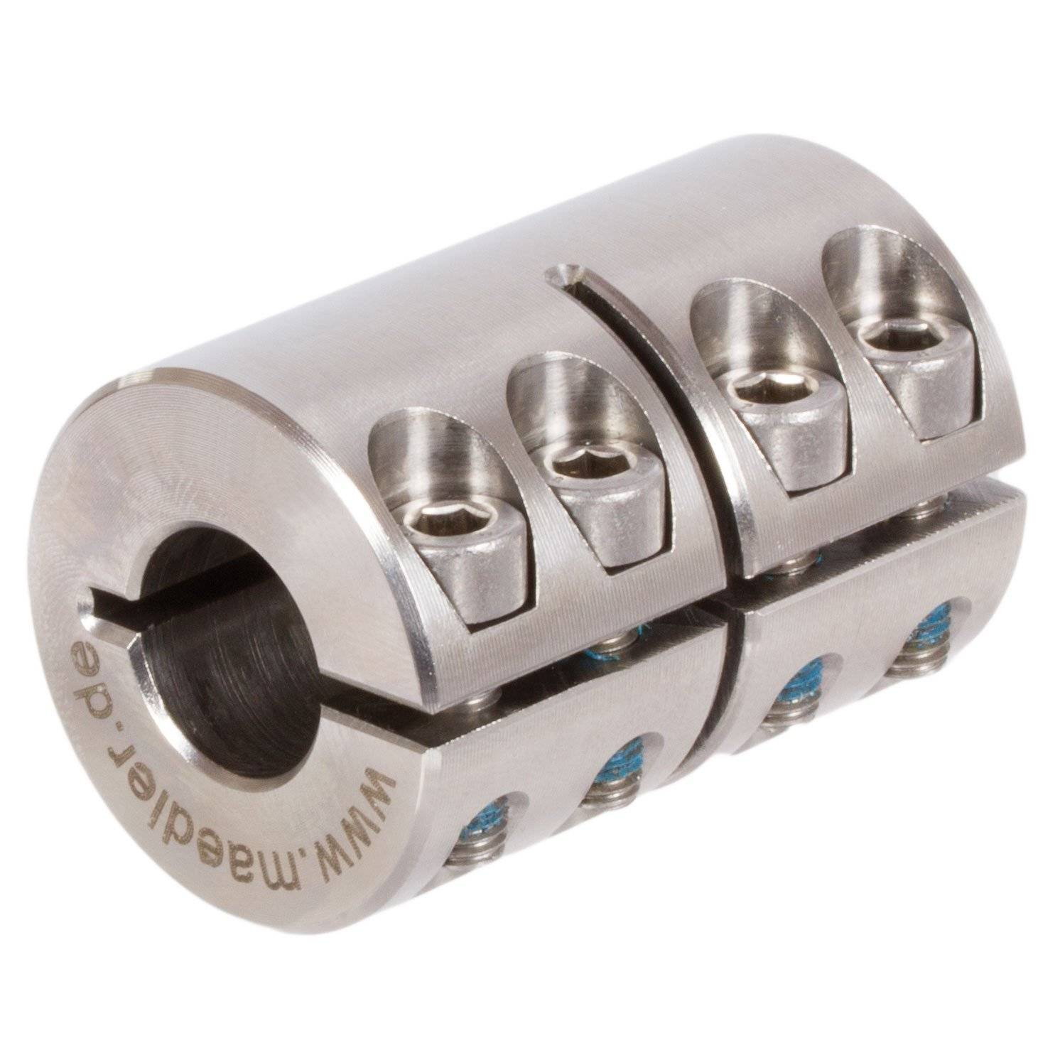 60099606 Kupplung MAS; 1.4305 geschlitzt B=6mm-0