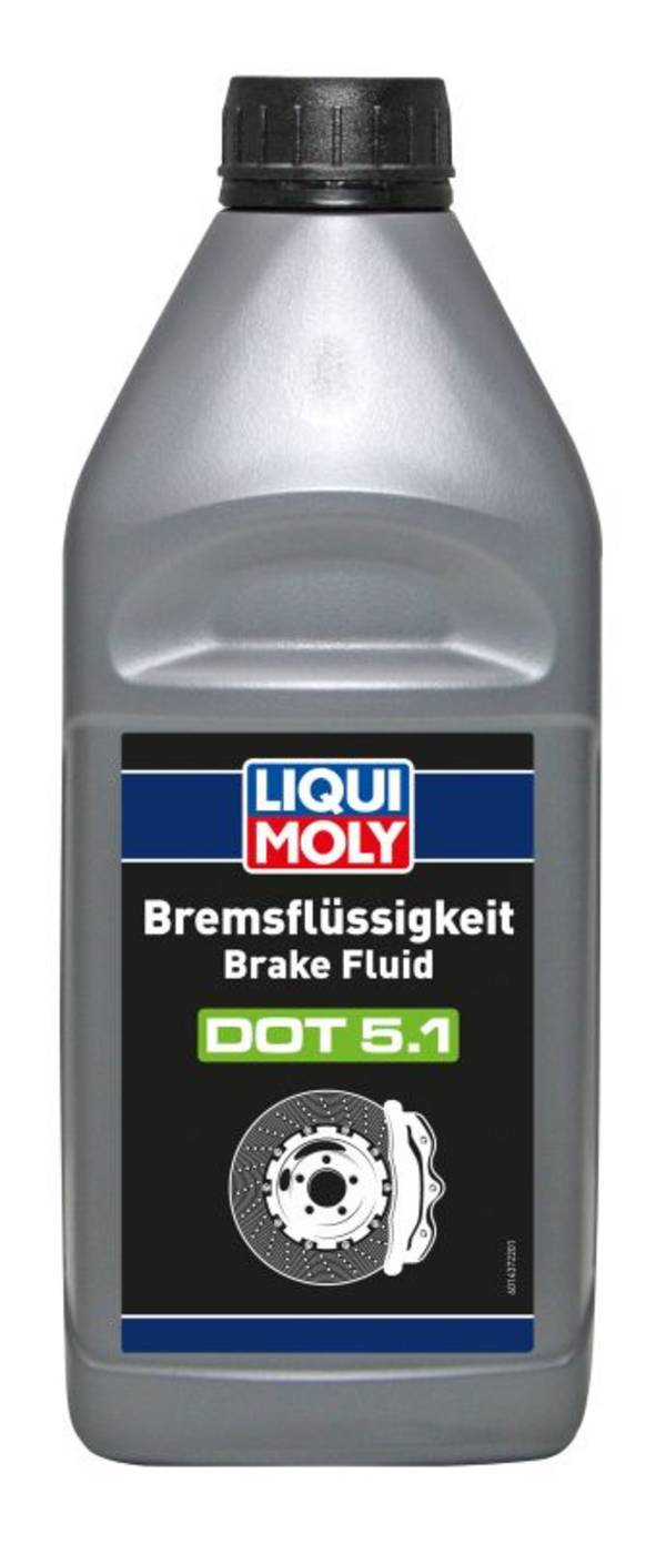 LIQUI MOLY Bremsflüssigkeit DOT 5.1  1l   21162   Verpackungseinheit = 6 Stück