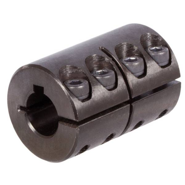 60074000 Kupplung MAS; Stahl geschl. B=40mm + Nut