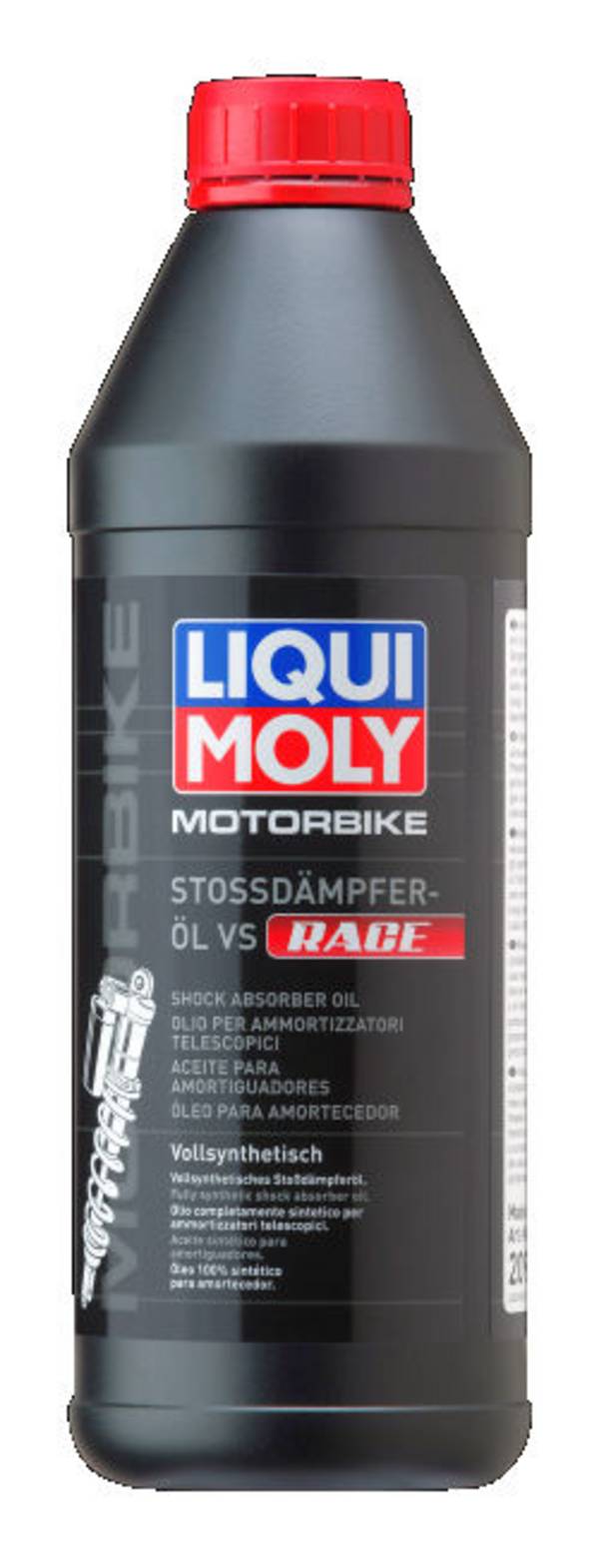 LIQUI MOLY Motorbike Stoßdämpferöl Race  1l   Verpackungseinheit = 6 Stück