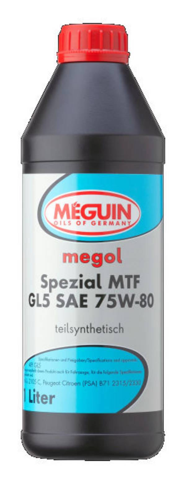 megol Spezial MTF GL5 SAE 75W-80  1l   Verpackungseinheit = 6 Stück