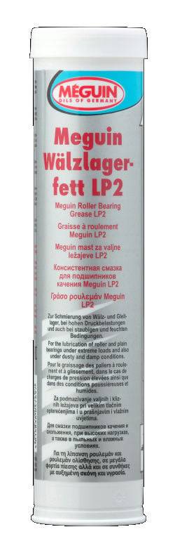 Fettkartusche für Lube-Shuttle® System mit MEGUIN Wälzlagerfett LP2 9029 KP2K-30 Inhalt 400g Verpackungseinheit-0