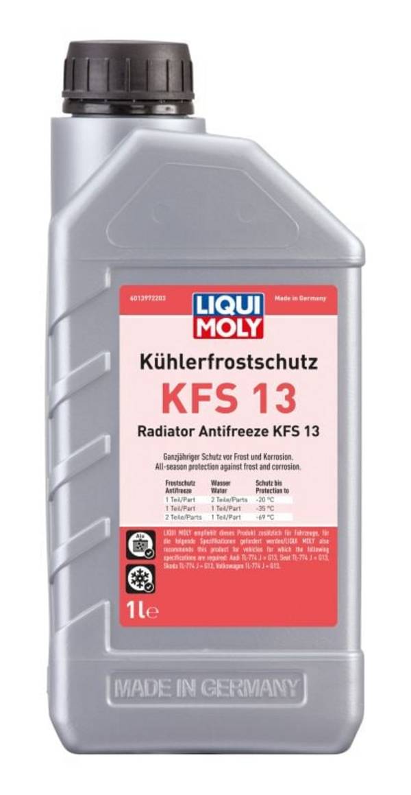 Kühlerfrostschutz KFS 13, 1 Stück je 60 l
