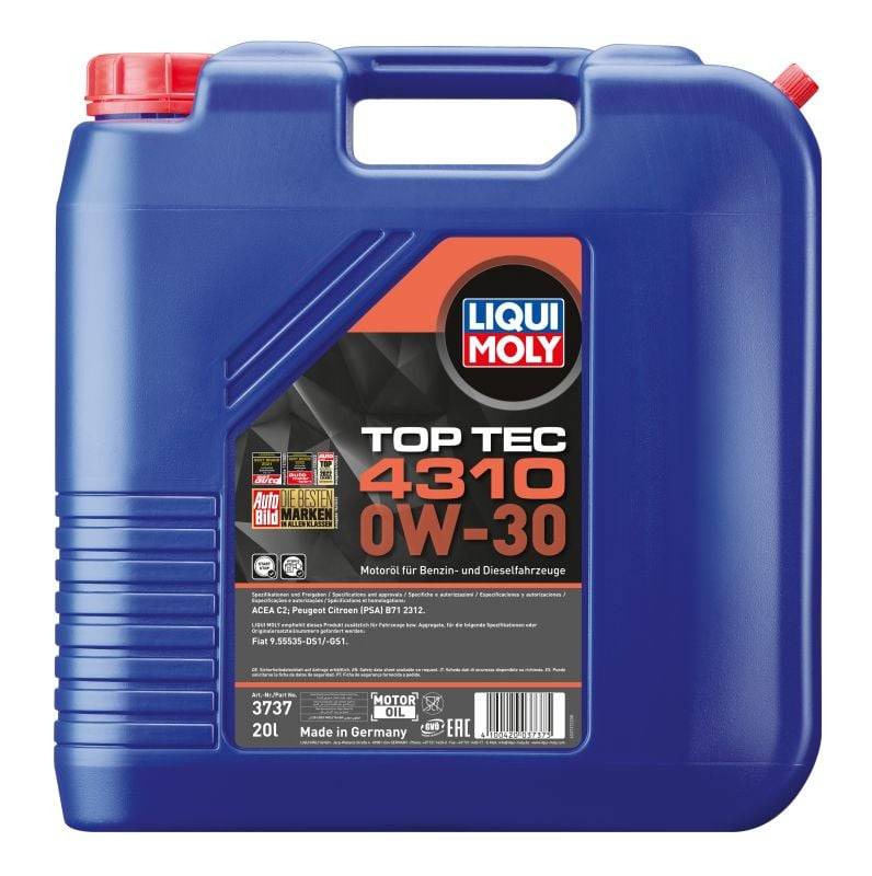 LIQUI MOLY Top Tec 4310 0W-30 20l-0