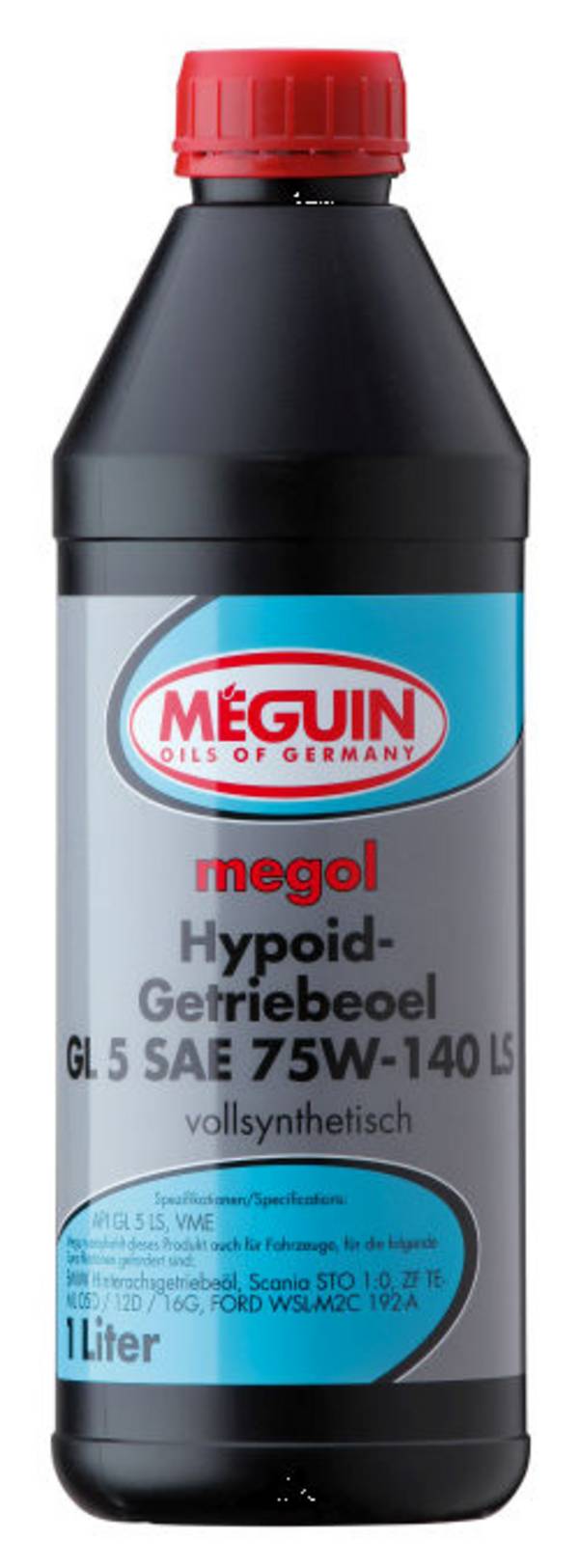 megol Hypoid-Getriebeoel GL 5 SAE 75W-140 LS  1l   Verpackungseinheit = 6 Stück