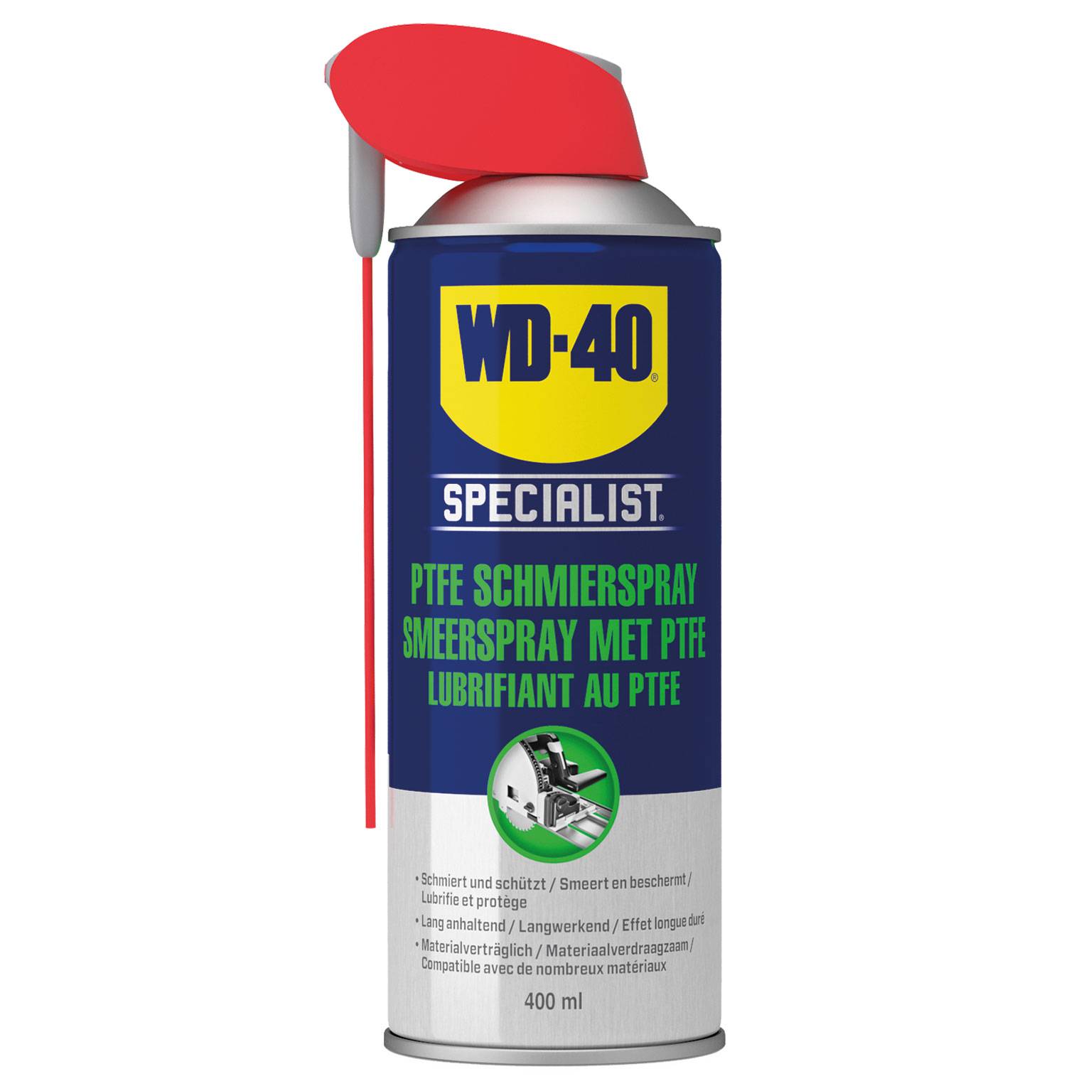 14070142 WD40 SPECIALIST PTFE Spray 400ml-0