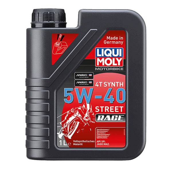 LIQUI MOLY Motorbike 4T Synth 5W-40 Street Race  205l