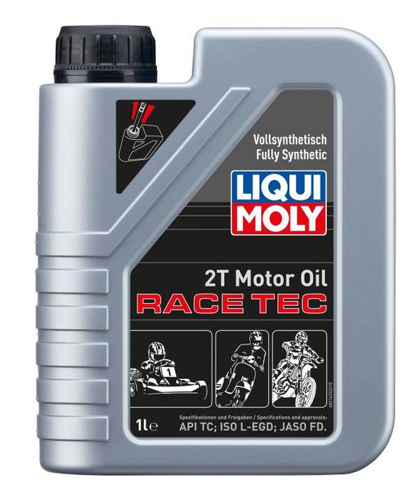 LIQUI MOLY 2T Motoroil Race Tec  1l   21633   Verpackungseinheit = 6 Stück