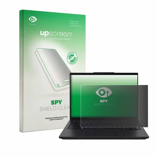 upscreen Blickschutzfolie für Lenovo ThinkPad L14 Gen 6 Anti-Spy Privacy Blaulichtschutz Sichtschutzfolie