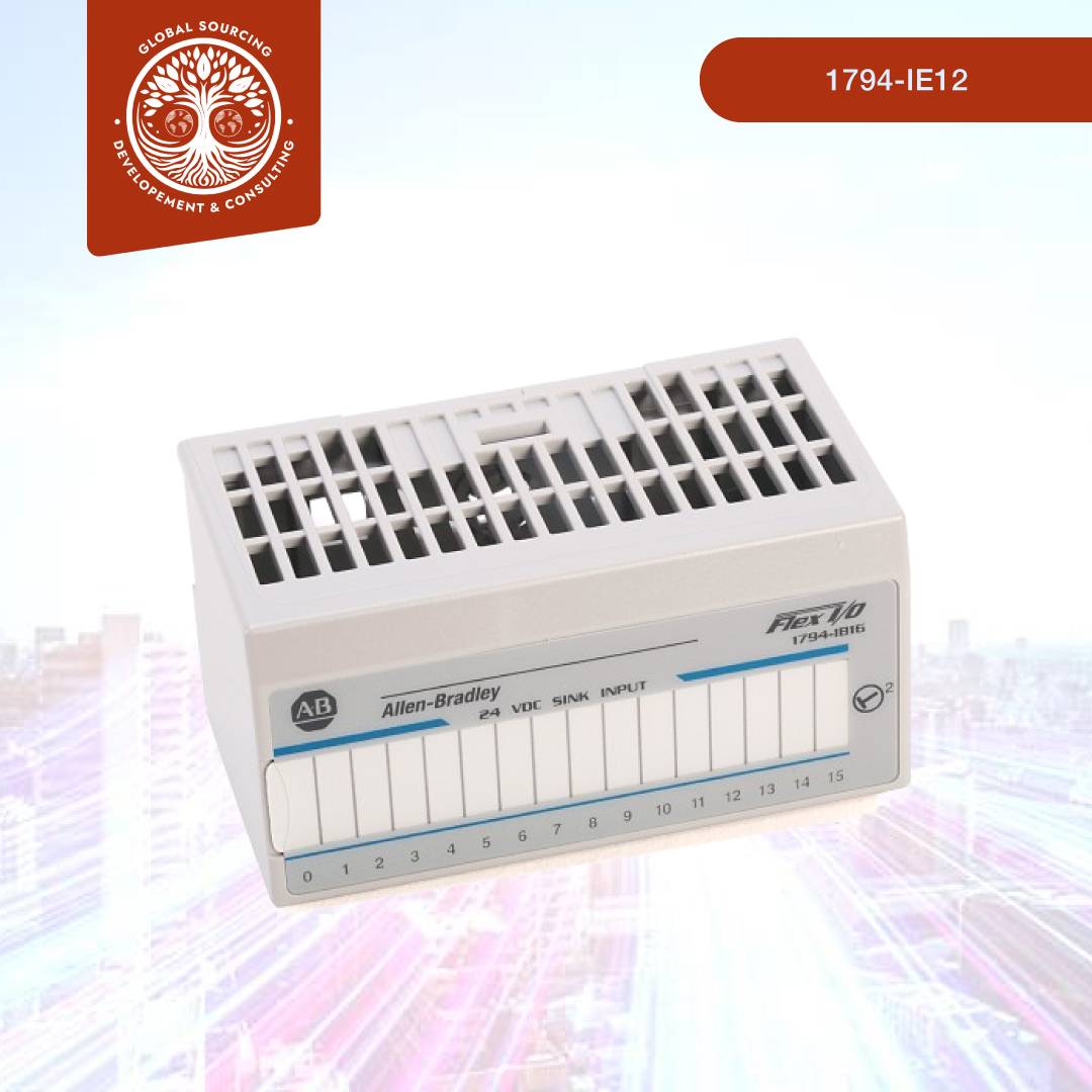 Allen-Bradley 1794-IE12 Allen-Bradley 0612598320172 1794 Flex, Flex Ex, Flex XT I/O System, Analog Input Modules, 12 Sin-0