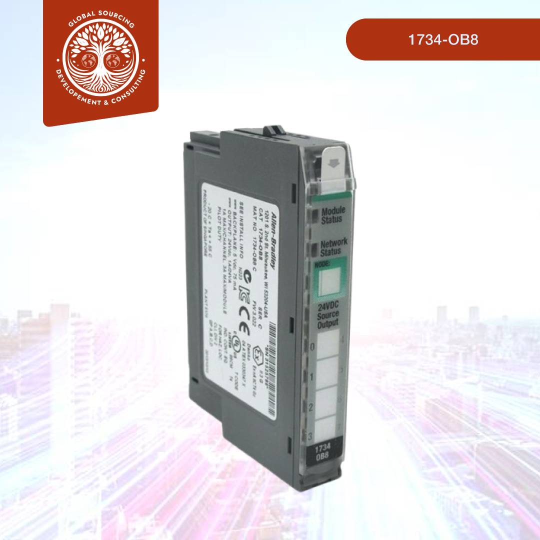 Allen-Bradley - 1734-OB8 - 1734-OB8 Allen-Bradley POINT I/O 8 Point Digital Output Module 10612598310279-0