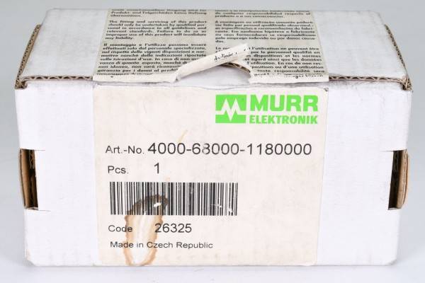 Datensteckverbindereinsatz Murrelektronik 4000-68000-1180000-1