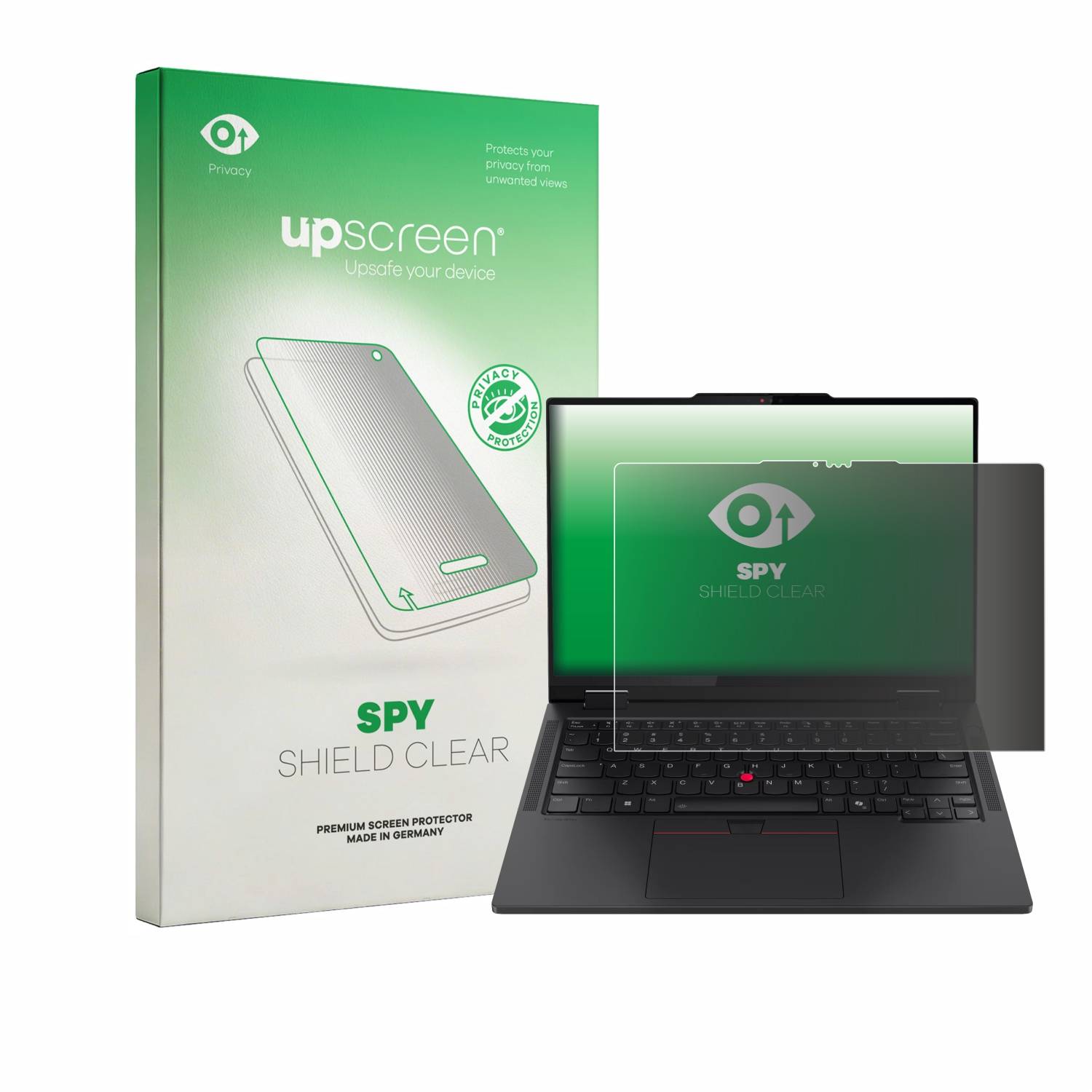 upscreen Blickschutzfolie für Lenovo ThinkPad T14s 2-in-1 Gen 1 Anti-Spy Privacy Blaulichtschutz Sichtschutzfolie-0