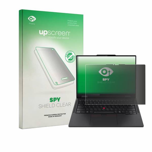 upscreen Blickschutzfolie für Lenovo ThinkPad T14s 2-in-1 Gen 1 Anti-Spy Privacy Blaulichtschutz Sichtschutzfolie