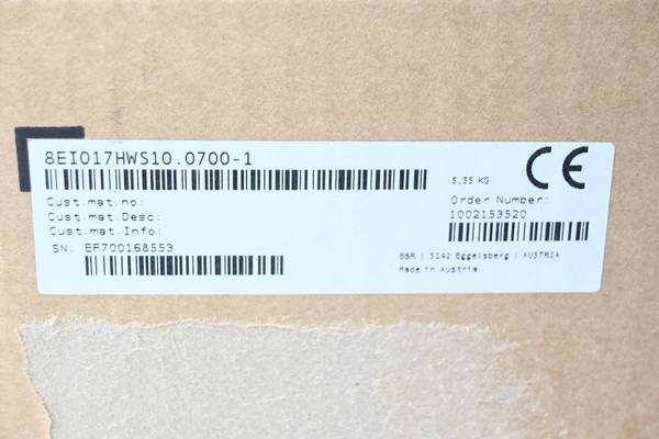 B&R Automation Acopos P3 8EI017HWS10.0700-1