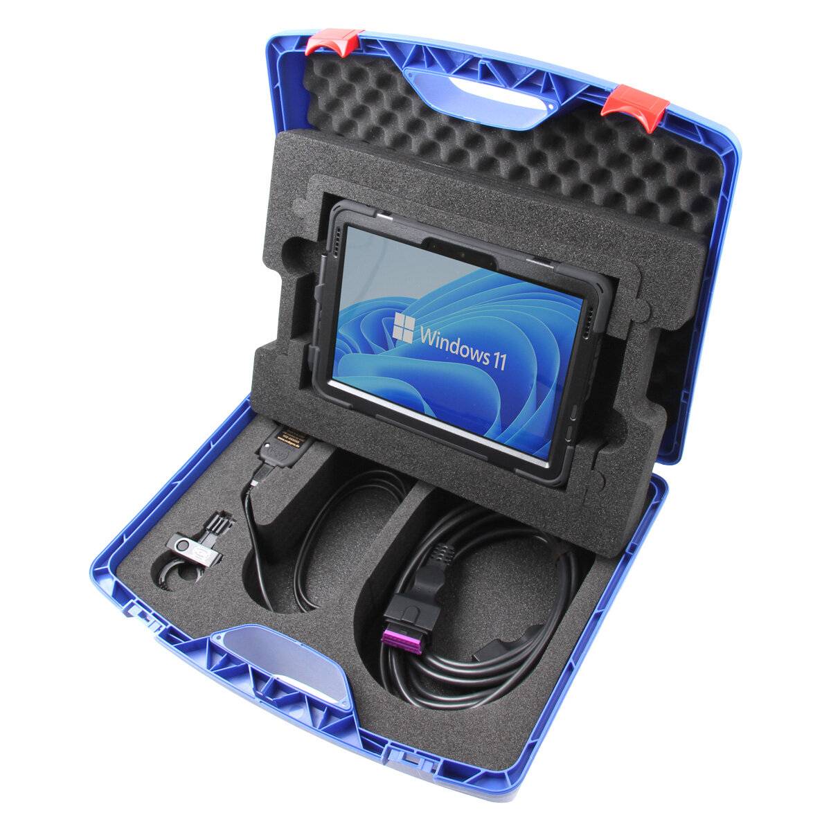 VCDS® HEX-V2 Servicekoffer inkl. 2-in-1 Notebook (USB) Diagnose für VW, Audi, Seat, Skoda, Cupra-1