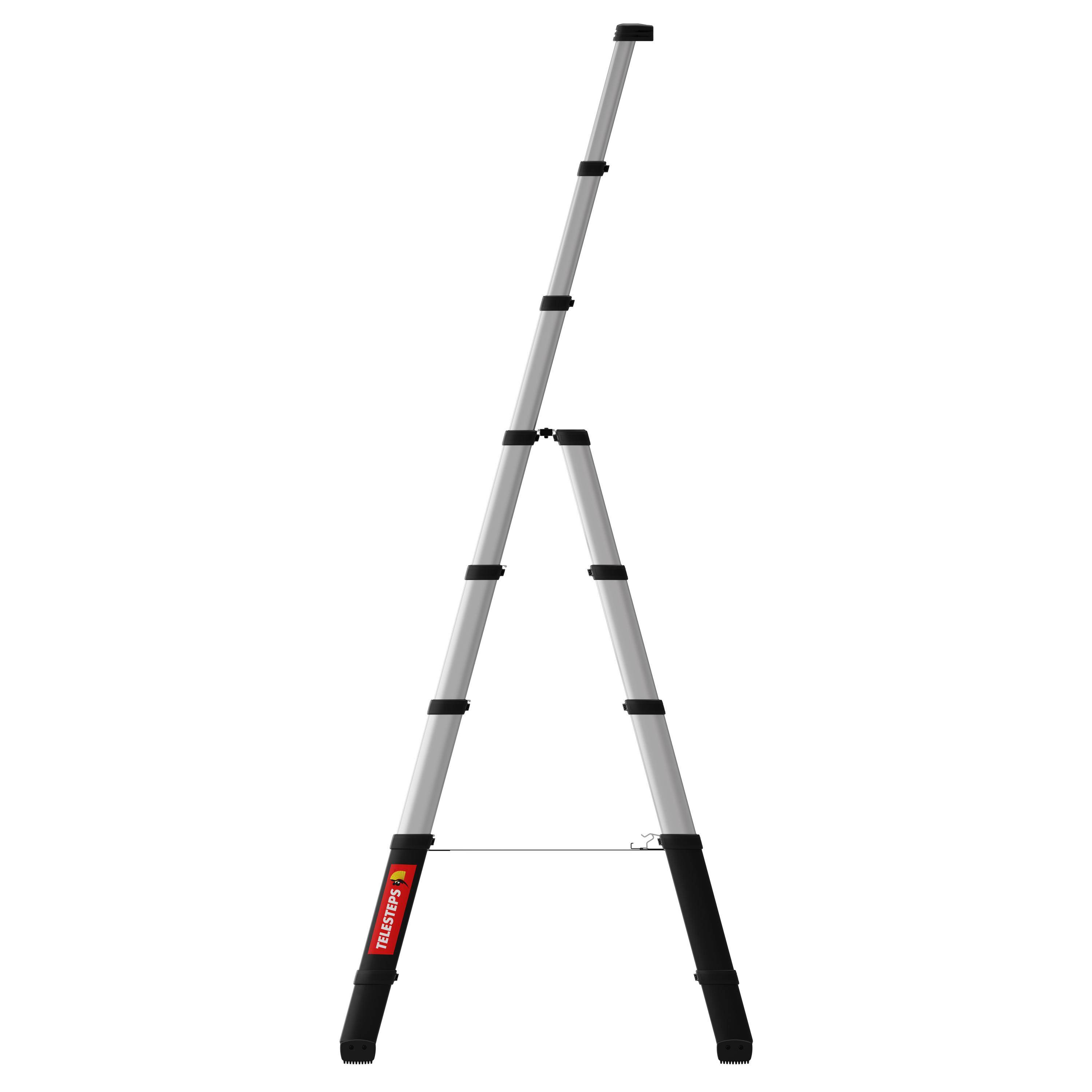 Teleskop-Mehrzweckleiter COMBI LINE 80 mm Stufentiefe 7 Stufen max. Arbeitshöhe 31 m. Hultafors Group AB-1