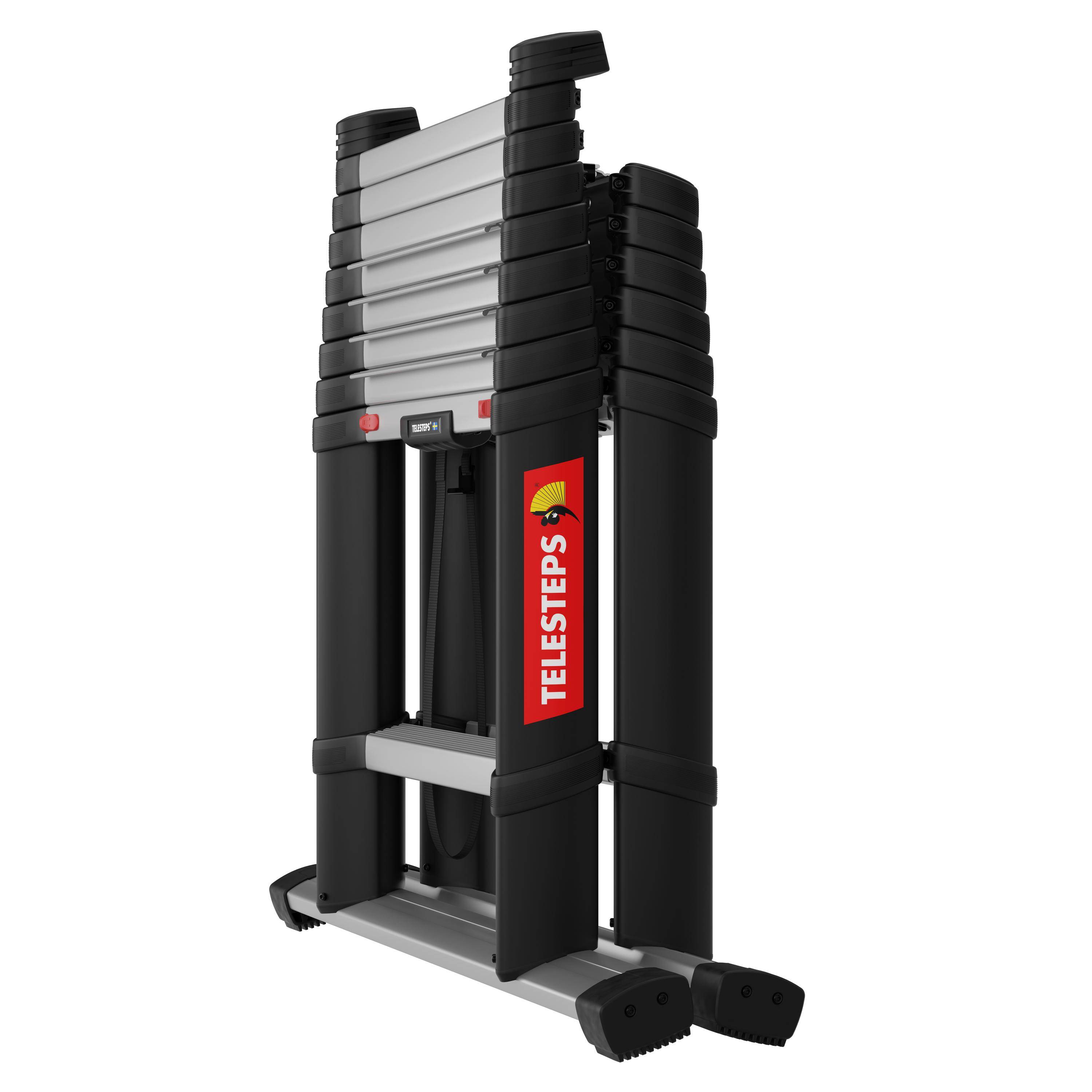 Teleskop-Mehrzweckleiter COMBI LINE 80 mm Stufentiefe 9 Stufen max. Arbeitshöhe 38 m. Hultafors Group AB-3
