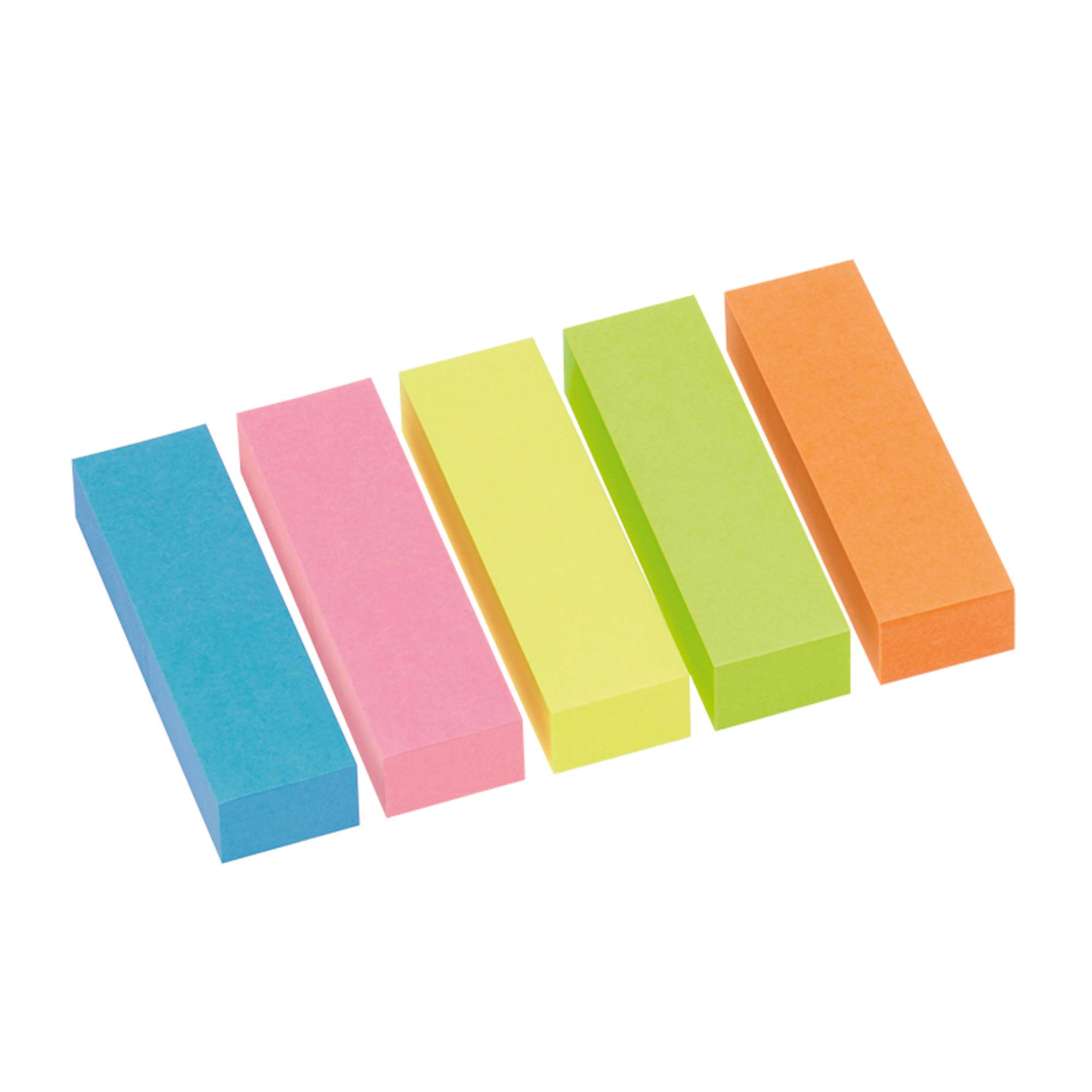 Haftmarker 15x50mm 100Bl sort 5St-1