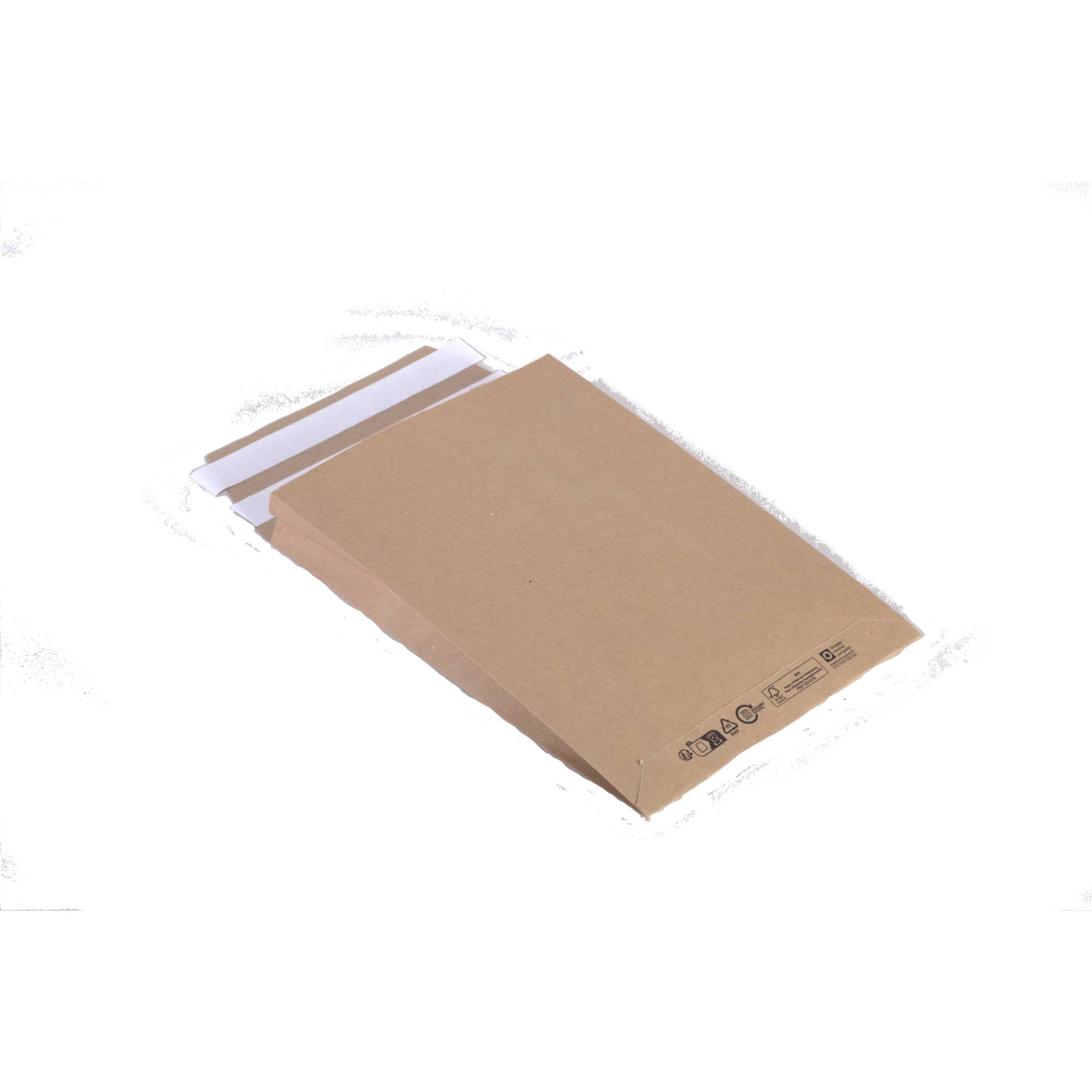 Versandtasche 260x70x410+100mm br 400St-0